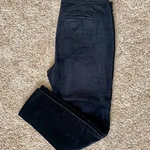 Loft Curvy Velvet Tuxedo Pants-NWOT
